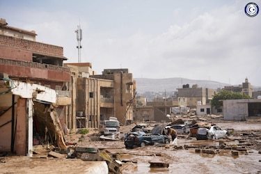 Más de 6 mil muertos y 9 mil desaparecidos en la ciudad libia de Derna tras el ciclón Daniel