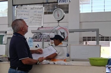 Precios de los mariscos, en alza al iniciar la Semana Santa