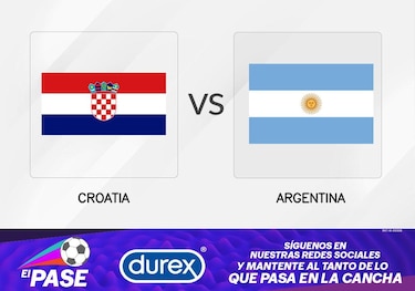 Las semifinales del Mundial : Argentina vs. Croacia