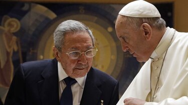 Castro agradece al Papa por su gestión para 'reacercar' Cuba y Estados Unidos