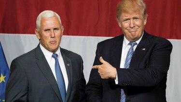 Trump cree que sería ‘muy desleal’ que Pence optara a las primarias republicanas