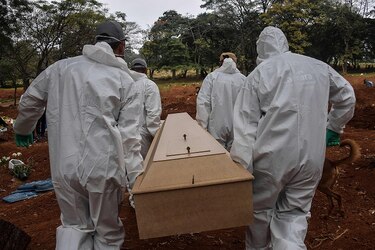 Más de 342,000 muertos por coronavirus