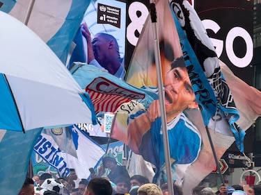 La marea albiceleste invade Times Square antes de la gran final del Mundial 2026