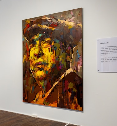 Literatura en pinceladas: la exposición de Alberto Ramírez Leg