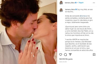 Íñigo Onieva y el beso que se da con una chica, que no es Tamara Falcó, del que todo el mundo habla