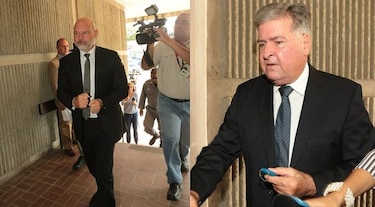 Alejandro Garuz y Gustavo Pérez acuden a audiencia por caso de los pinchazos
