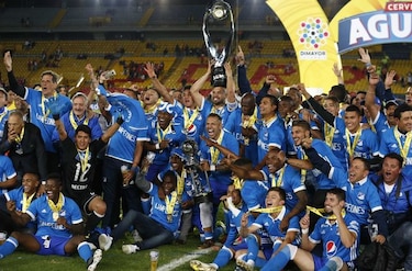 Millonarios  reina en Colombia
