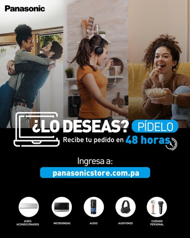 Descubre la nueva tienda online PanasonicStore.com.pa en donde podrás encontrar los mejores productos con calidad japonesa