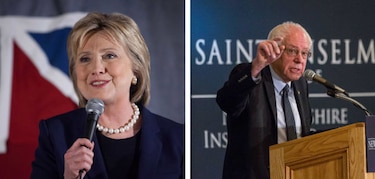 Clinton, más agresiva para frenar a Sanders