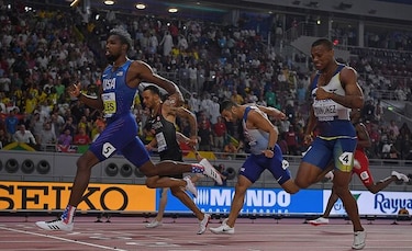 Lyles gana final de 200 metros y ecuatoriano Quiñónez es tercero