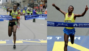 Desisa y Rotich ganan el Maratón de Boston 2015
