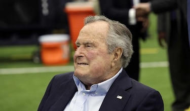 Hospitalizan al expresidente de Estados Unidos George H.W. Bush