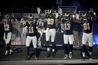 Apoyo a protestas de Ferguson causa diferencias entre Rams y autoridades policiales