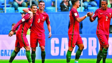 Portugal y México avanzan