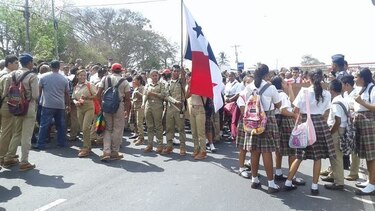 Estudiantes exigen se aclara titulación de terreno en IPT de Capira