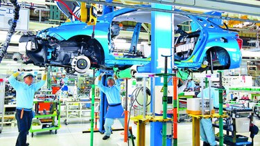 Producción industrial japonesa es estable