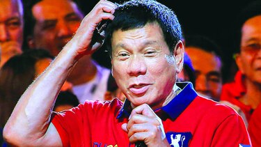 Duterte hace desaire a sesión parlamentaria