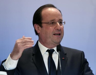 La ironía de Hollande sobre su ex pareja
