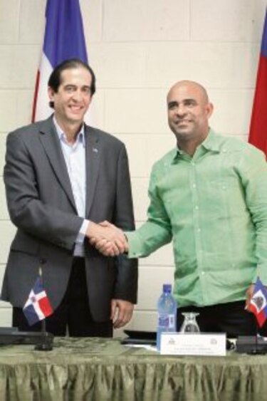 Dominicana y Haití empiezan diálogo