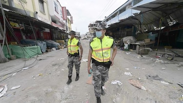 Sube a 646 el número de muertos por el terremoto en Ecuador