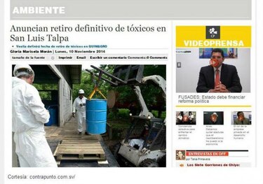Ecologistas panameños rechazaron hoy el paso de barcos con desechos tóxicos