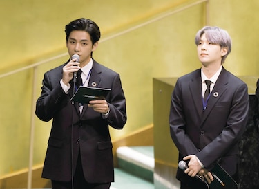 V, de BTS, impone récord en debut como solista en K-pop