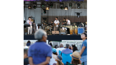 Jazz al aire libre  para todos