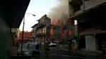 Bomberos logran controlar incendio entre las calles J y Estudiante