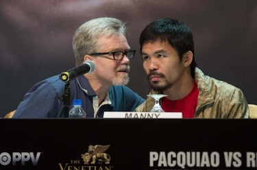 Altercado entre grupos de Manny Pacquiao y Brandon Ríos