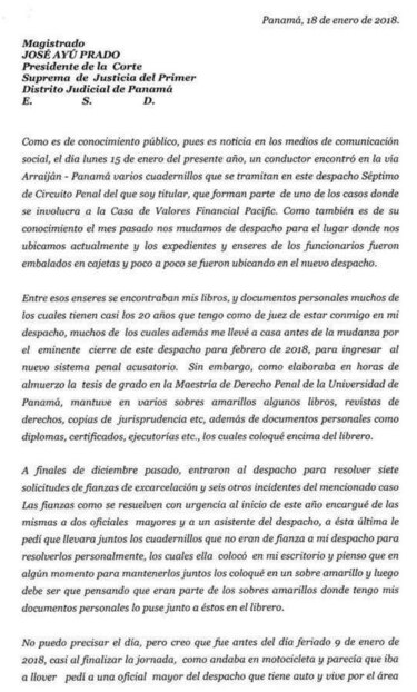 Alianza: proceso de la Corte a juez es ilegal