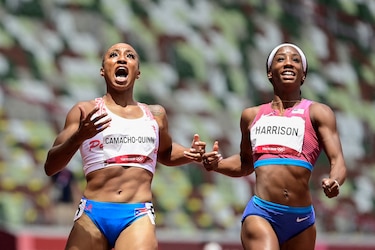 La puertorriqueña Jasmine Camacho-Quinn oro olímpico en 100 metros vallas