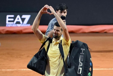 Djokovic admite estar lejos de su mejor nivel