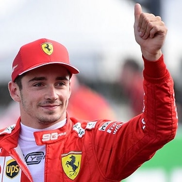 Charles Leclerc partirá primero en Italia