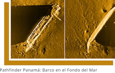 Naufragios inéditos encontrados en el fondo marino del Canal de Panamá