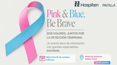 Hospiten Paitilla realizará evento Pink & Blue, Be Brave: Dos colores, juntos por la detección temprana