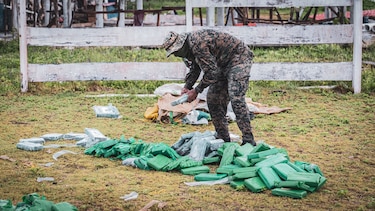 Más de 40 toneladas de droga decomisadas en Panamá serán incineradas en Estados  Unidos