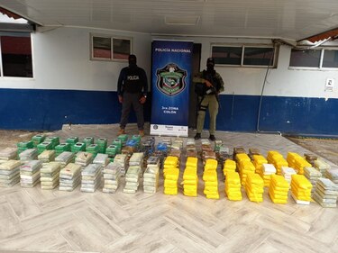 Decomisan 2.6 toneladas de drogas en dos días