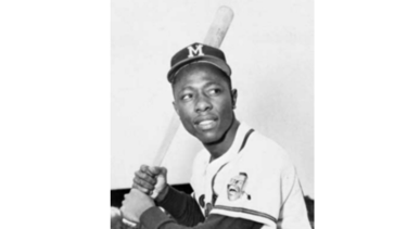 ‘Yo ponché a Hank Aaron’, Stempel