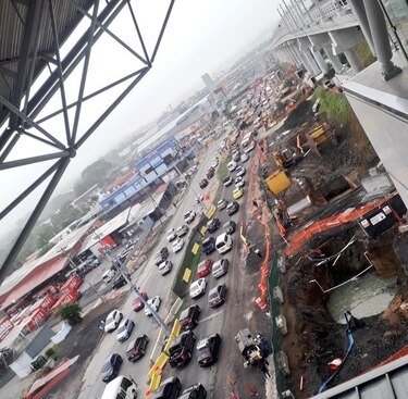 La demanda de pasajeros en Villa Zaíta aumenta, mientras que persiste el tranque