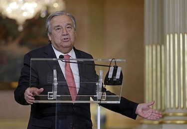 Jefe de la ONU 'alentado' por anuncio de reunión entre Estados Unidos y Corea del Norte