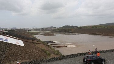 Hoy moverán compuertas de la nueva esclusa del Atlántico