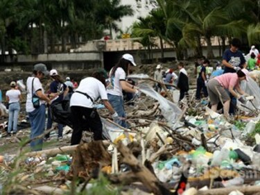 Voluntarios se sumaron a la jornada de limpieza de playas