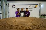 Récord Guinness para la moneda de chocolate más grande del mundo