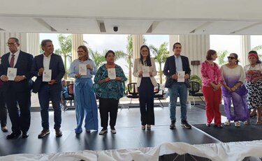 Candidatos presidenciales firman el pacto ‘Mujeres, desarrollo e igualdad’