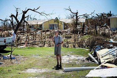 La dolorosa recolección de cuerpos en la isla Gran Ábaco de Bahamas