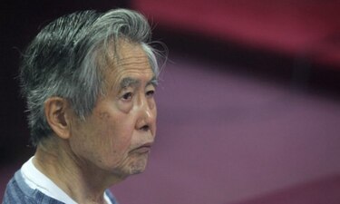 Internan a Fujimori en una clínica por problemas de salud