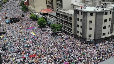 Oposición venezolana afirma que más de un millón marcharon contra Maduro