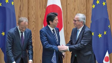 La UE y Japón desafían amenazas proteccionistas