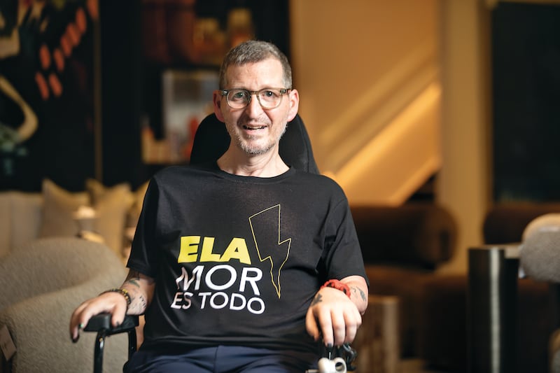 Rogelio Chiari: ‘La ELA cambió mi vida, pero no me quitó las ganas de vivir’