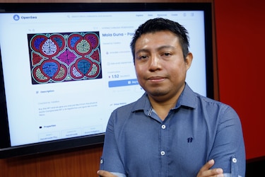 Una mola Guna en NFT busca conquistar el Metaverso